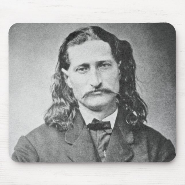 Mousepad Marechal Wild Bill Hickok Pistoleiro do Velho Oest (Frente)