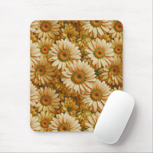 Mousepad Margarida amarela floral amarela