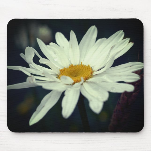 Mousepad Margarida Branca Flor (Frente)