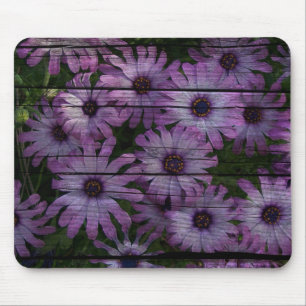 Mousepad Margarida Conselho roxa do País Ocidental Primitiv