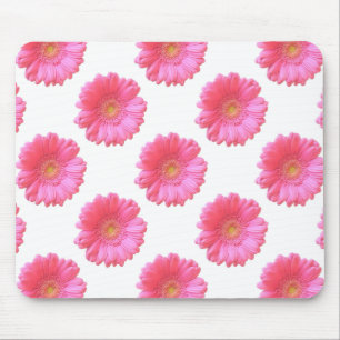 Mousepad Margarida cor-de-rosa do gerbera