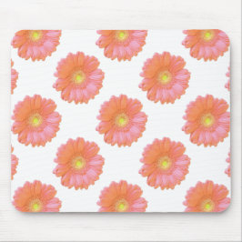 Mousepad Margarida de gerbera laranja