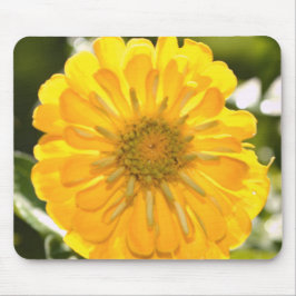 Mousepad Margarida floral amarela elegante