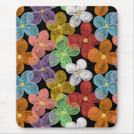 Mousepad Margaridas de Giz