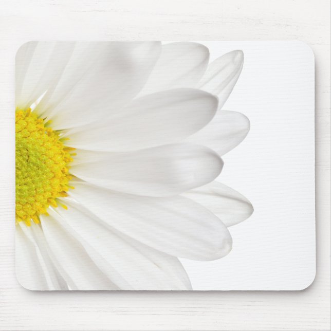 Mousepad Margaridas personalizadas fundo da flor da (Frente)