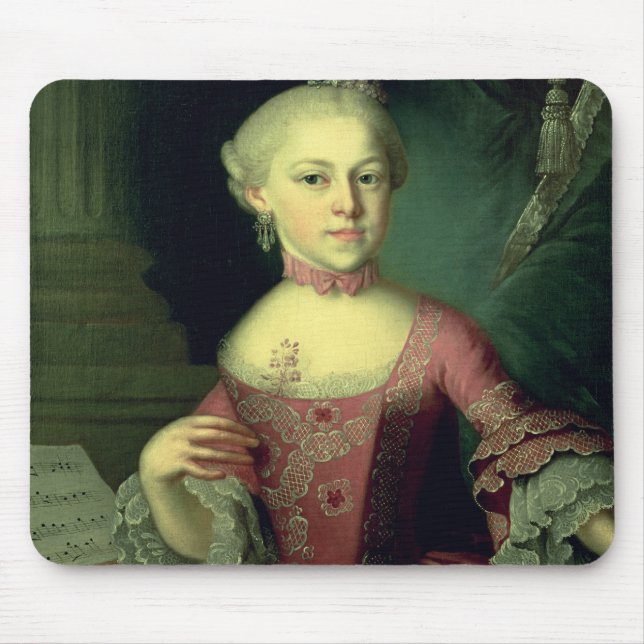 Mousepad Maria Anna Mozart, chamada 'Nannerl (Frente)