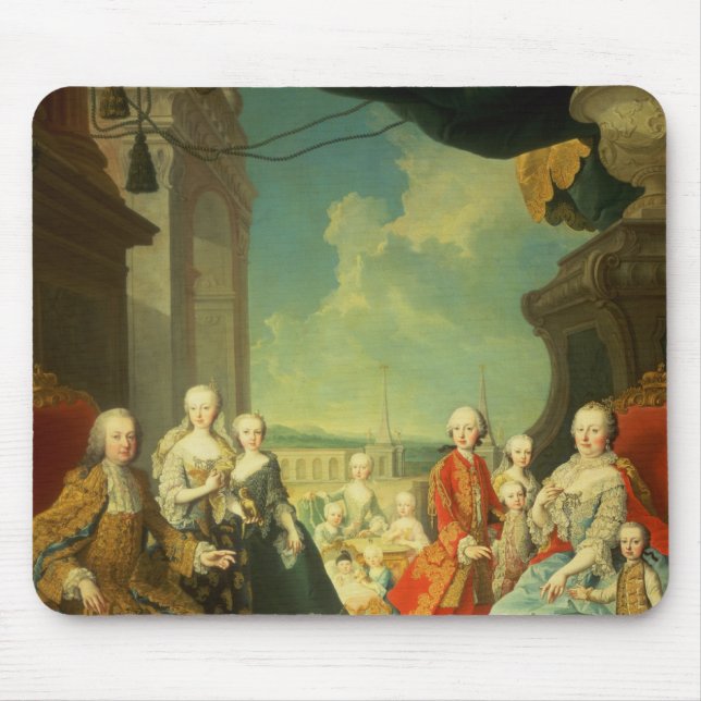 Mousepad Maria Theresa e seu marido (Frente)