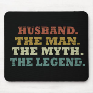 Mousepad marido a lenda do mito do homem
