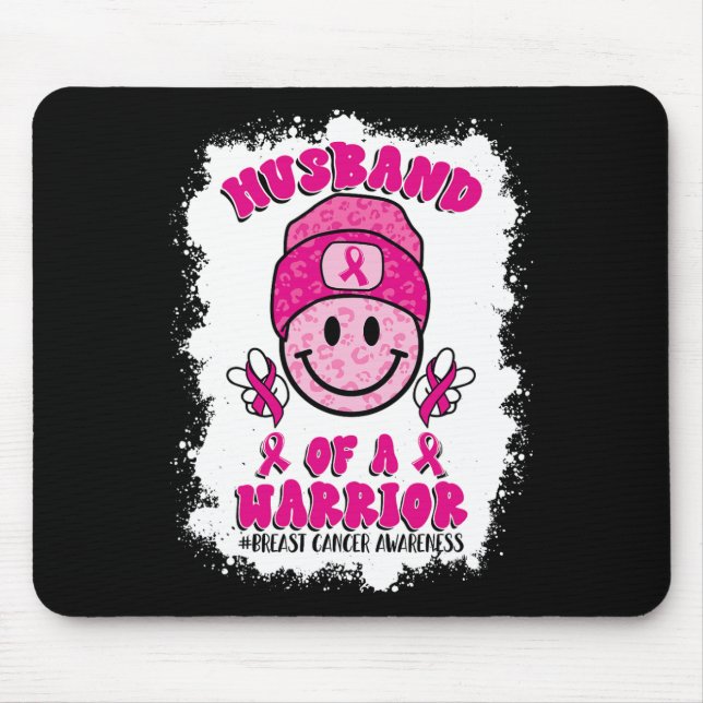 Mousepad Marido De Um Cancer De Alerta De Guerreiro (Frente)