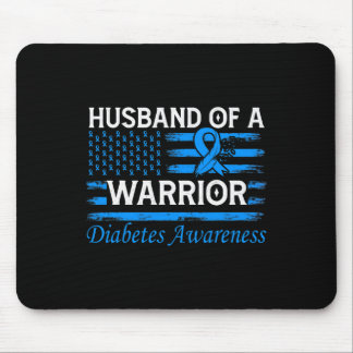 Mousepad Marido De Uma Consciência Da Diabetes Guerreira