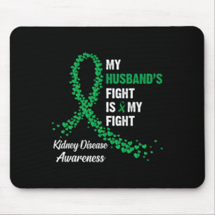 Mousepad Marido luta minha consciência contra a doença rena