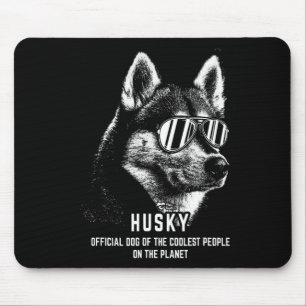 Mousepad Marido Siberiano - Cão Oficial Mais Legal