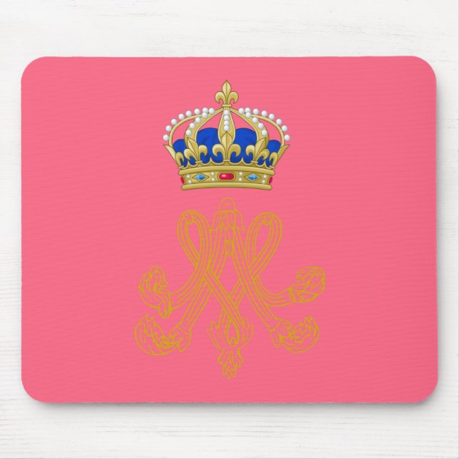 Mousepad Marie Antoinette Royal Monograma (Frente)