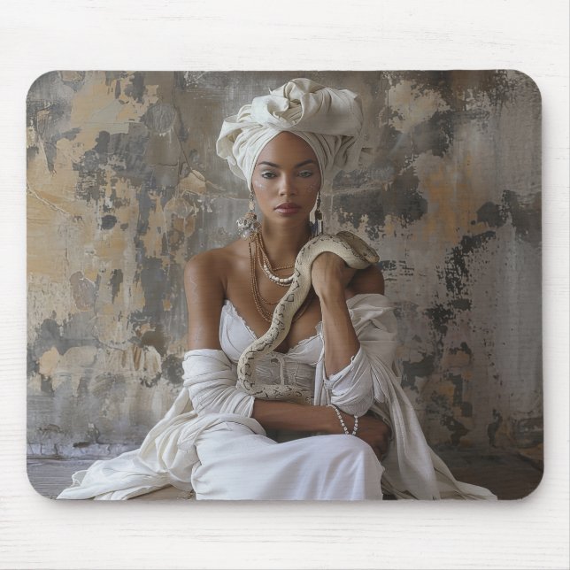 Mousepad Marie Laveau, Rainha Vodu de Nova Orleans #1 (Frente)