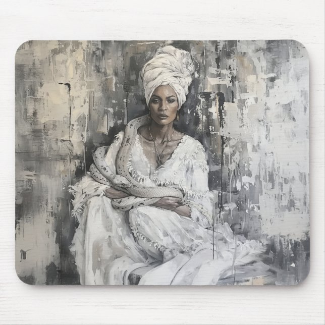 Mousepad Marie Laveau, Rainha Vodu de Nova Orleans #3 (Frente)