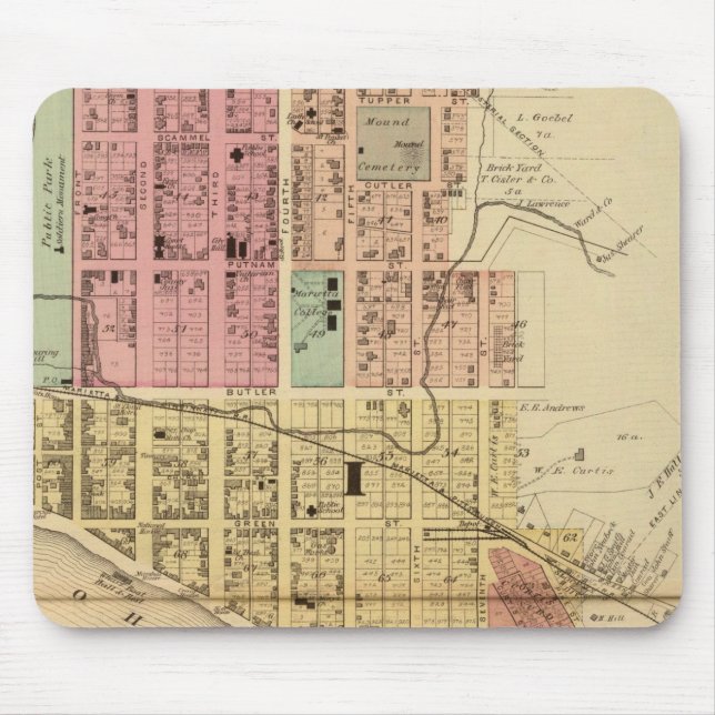 Mousepad Marietta, Ohio (Frente)