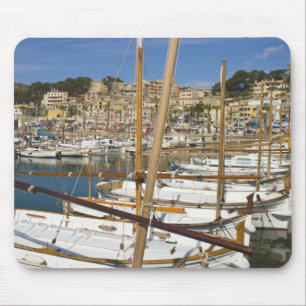 Mousepad Marina, Port de Soller, Costa oeste, Mallorca,