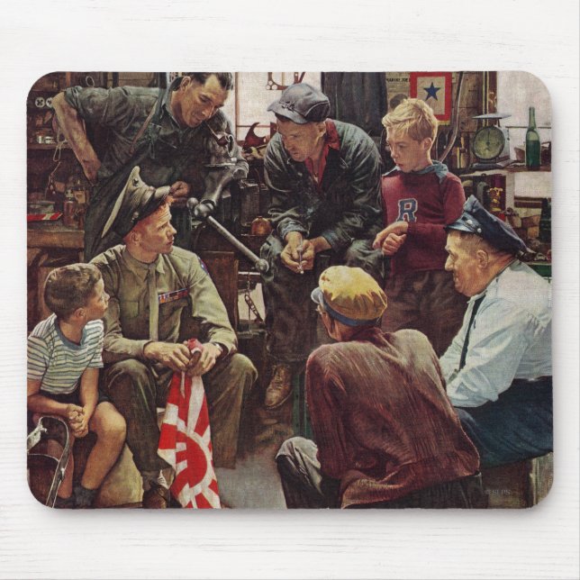 Mousepad Marinha de Emergência (Frente)