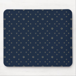 Mousepad Marinha | Sol de Zínia Dourada