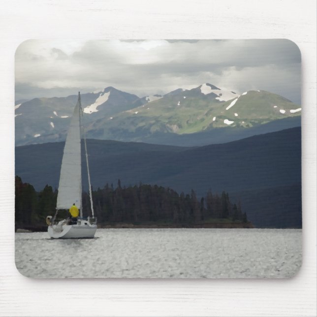 Mousepad Marinheiro do dia chuvoso (Frente)