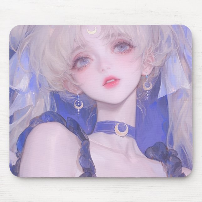 Mousepad Marinheiro Roxo Moon Themed Anime (Frente)