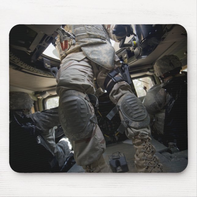 Mousepad Marinheiros aprendem procedimentos de transporte (Frente)