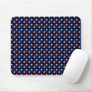 Mousepad Marinho Azul Amarelo Cor-de-rosa Moderno Pixel Art