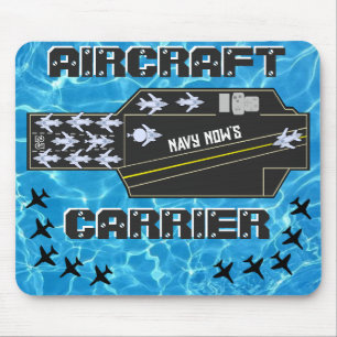 Mousepad Marinho personalizado da transportadora de avião 2