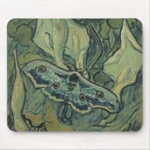 Mousepad Mariposa Pavão Verde (Imperador) por Vincent van G