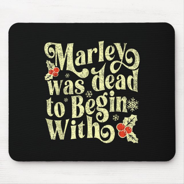 Mousepad Marley Era Morto De Começar Com Cristo Novelty Eng (Frente)