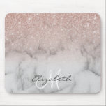 Mousepad Mármaco Clássico com Largura Dourada do Ombre<br><div class="desc">Este design não contém glitter ou sequências reais. Pode ser personalizado na área fornecida pela alteração da foto e/ou do texto. Ou pode ser personalizado clicando em Personalizar este Modelo e, em seguida, escolhendo o clique para personalizar mais a opção e excluir ou alterar a cor do plano de fundo,...</div>