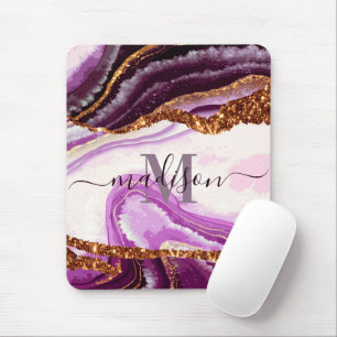Mousepad Mármaco roxo e lágrima