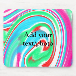 Mousepad Mármore de derramamento de acrílico simples adicio