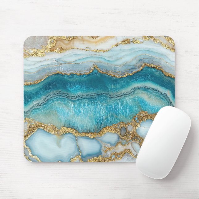 Mousepad Mármore incrível moderno e elegante (Com mouse)