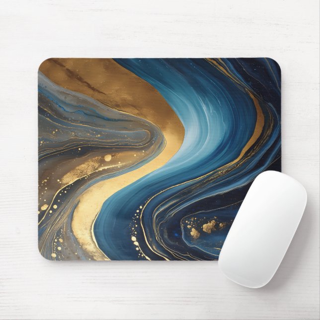 Mousepad Mármore incrível moderno e trendy (Com mouse)