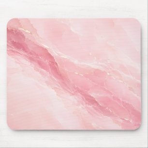 Mousepad Mármore Rosa Quartzo Luxuoso