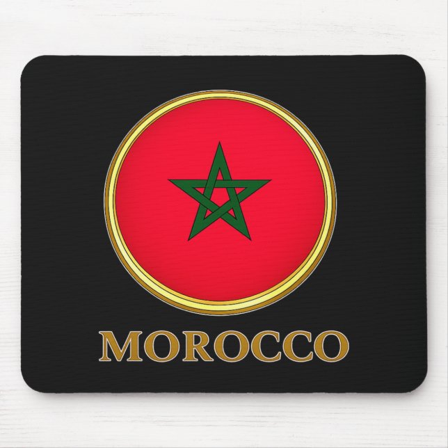 Mousepad Marrocos - Bandeira Marroquina (Frente)