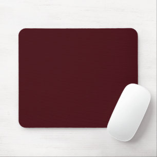 Mousepad Marrom vermelho escuro sólido