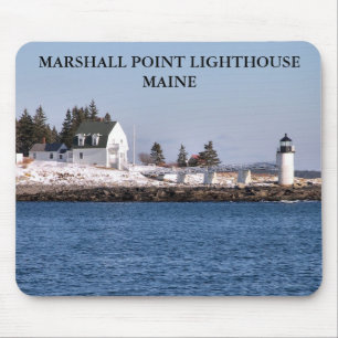 Mousepad Marshall Point Light, Port Clyde Maine