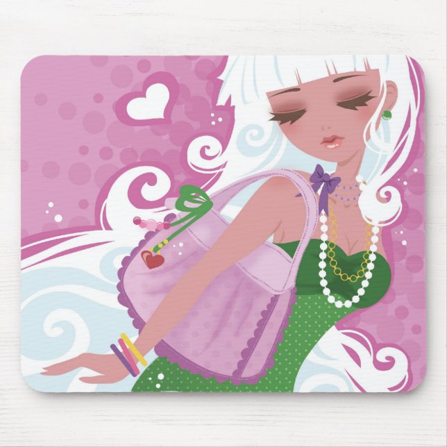 Mousepad Marshmallow da romã (Frente)