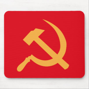 Mousepad martelo e foice de URSS do cccp