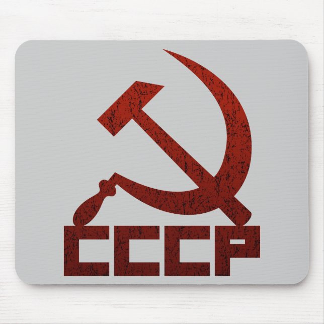 Mousepad Martelo & foice de CCCP (Frente)