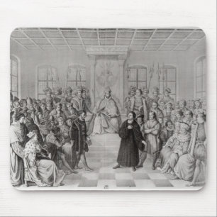 Mousepad Martin Luther na frente de Charles V