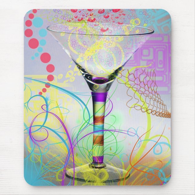 Mousepad Martini Funky (Frente)