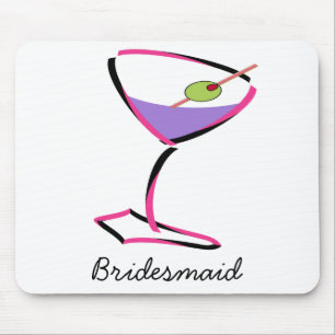 Mousepad martini rosa-funk