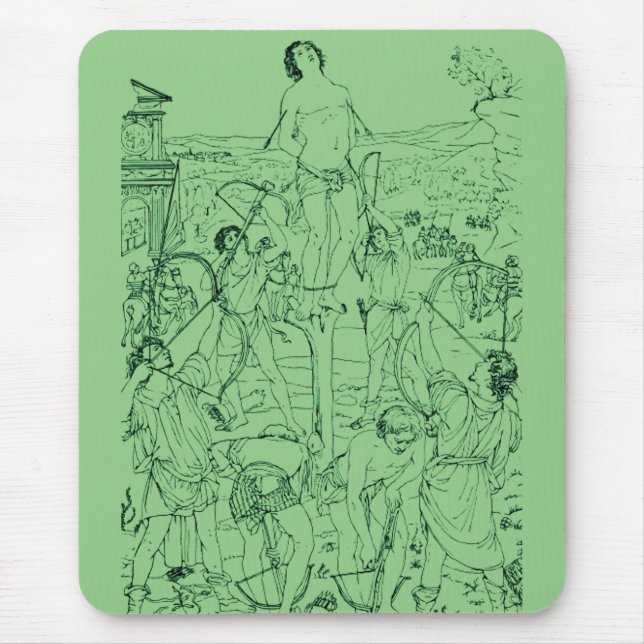 Mousepad Martírio de São Sebastião (Frente)