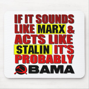 Mousepad Marx, Stalin? Obama!