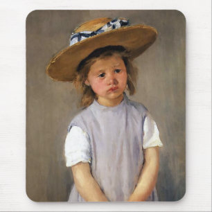 Mousepad Mary Cassatt "Criança com Chapéu de Palha"