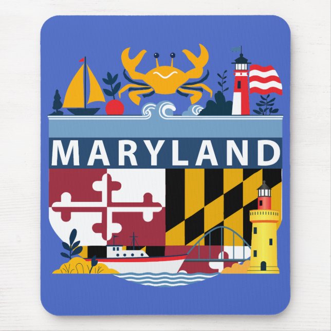 Mousepad Maryland, EUA (Frente)