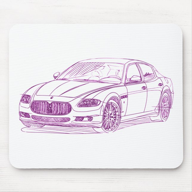 Mousepad Mas Quattroporte 2010 (Frente)